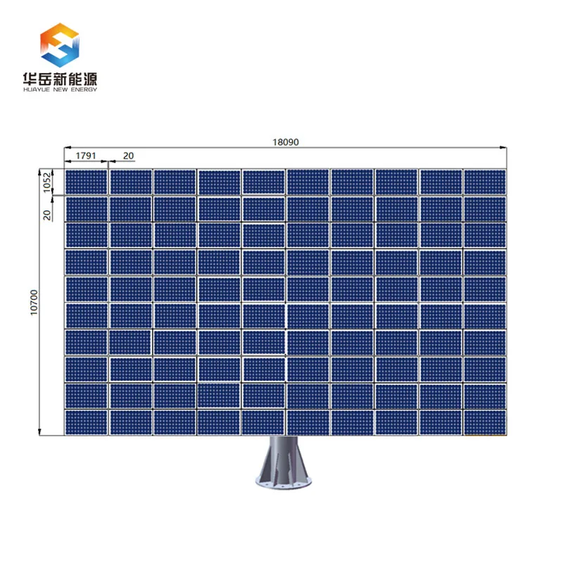37kw HYS-100PV-66-M-4SD 2 оси Солнечной pv трекер отслежыватель солнца солнечной энергии с двумя осями высокой точности системы с двумя осями трекер solaire отслеживания