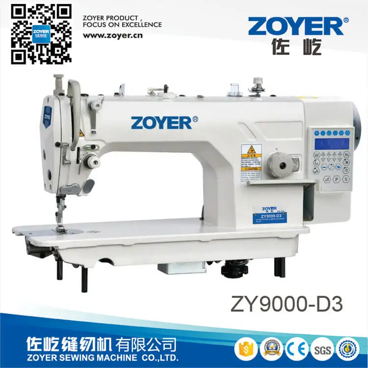  ZY9000-D3 zoyer mechatronics прямой привод Высокоскоростной автоматический триммер lockstitch промышленная швейная машина для