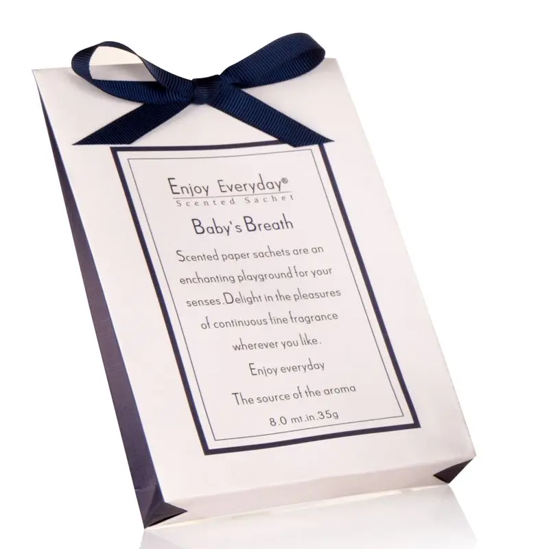 Enjoy Everyday Home Fragrance Small Packets Perfume Fresh Scent Sachets Essential Oil Diffuser Sachet Bags