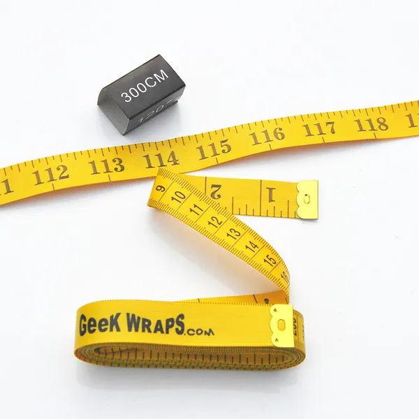Wintape Custom Size 120 Inch Fiberglass Yellow 3M Measuring Tape Height Measure Soft Ruler 120 inch tailor measuring tape