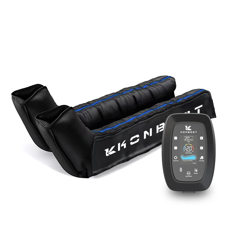 Sport Injury Customized Air Compression Recovery Boots Foot Leg Pressure Pressotherapy Massager Tool