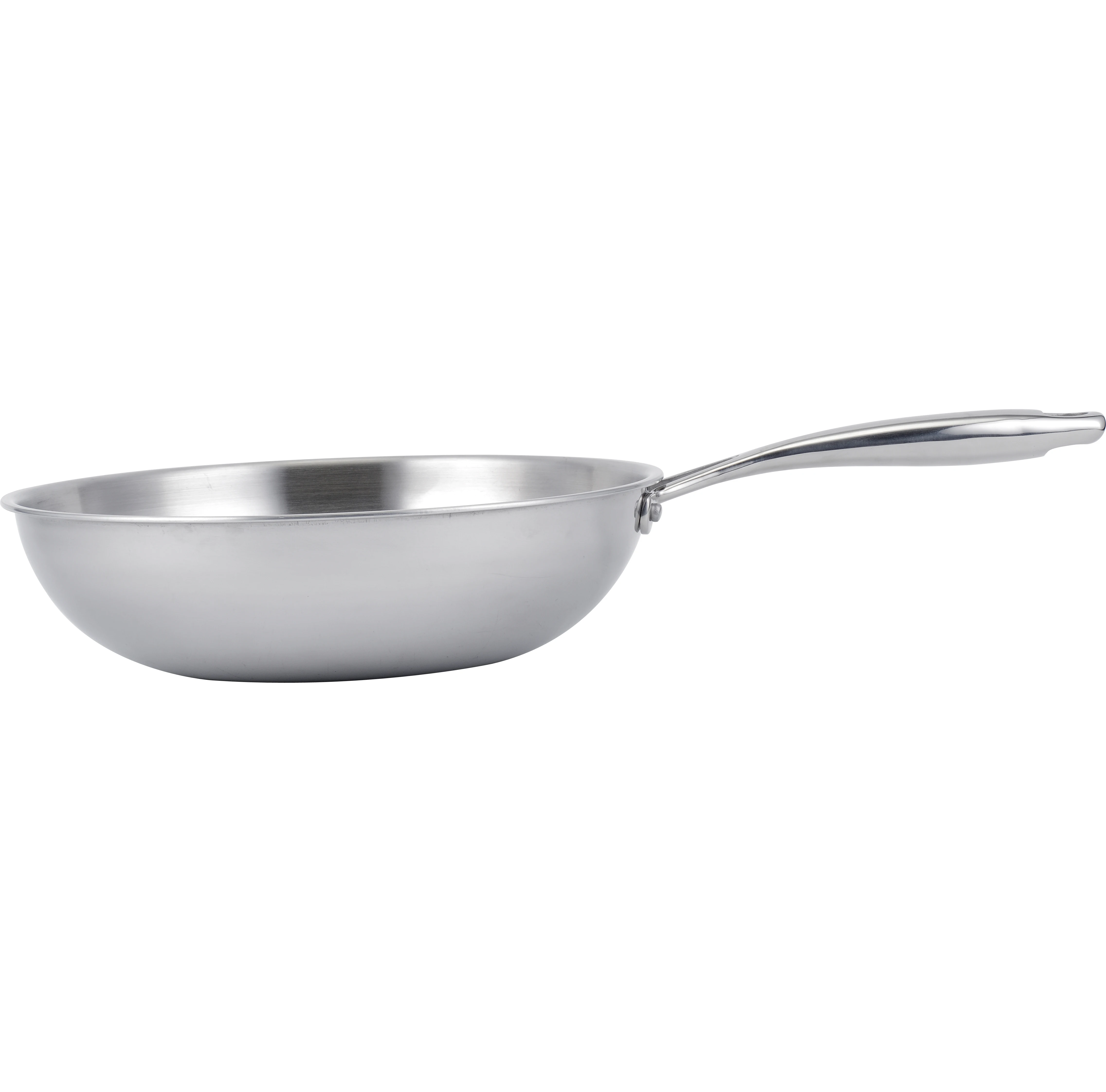 
Factory manufacture various 24cm SUS304 Aluminum| SUS430 honeycomb frying stainless steel pan 