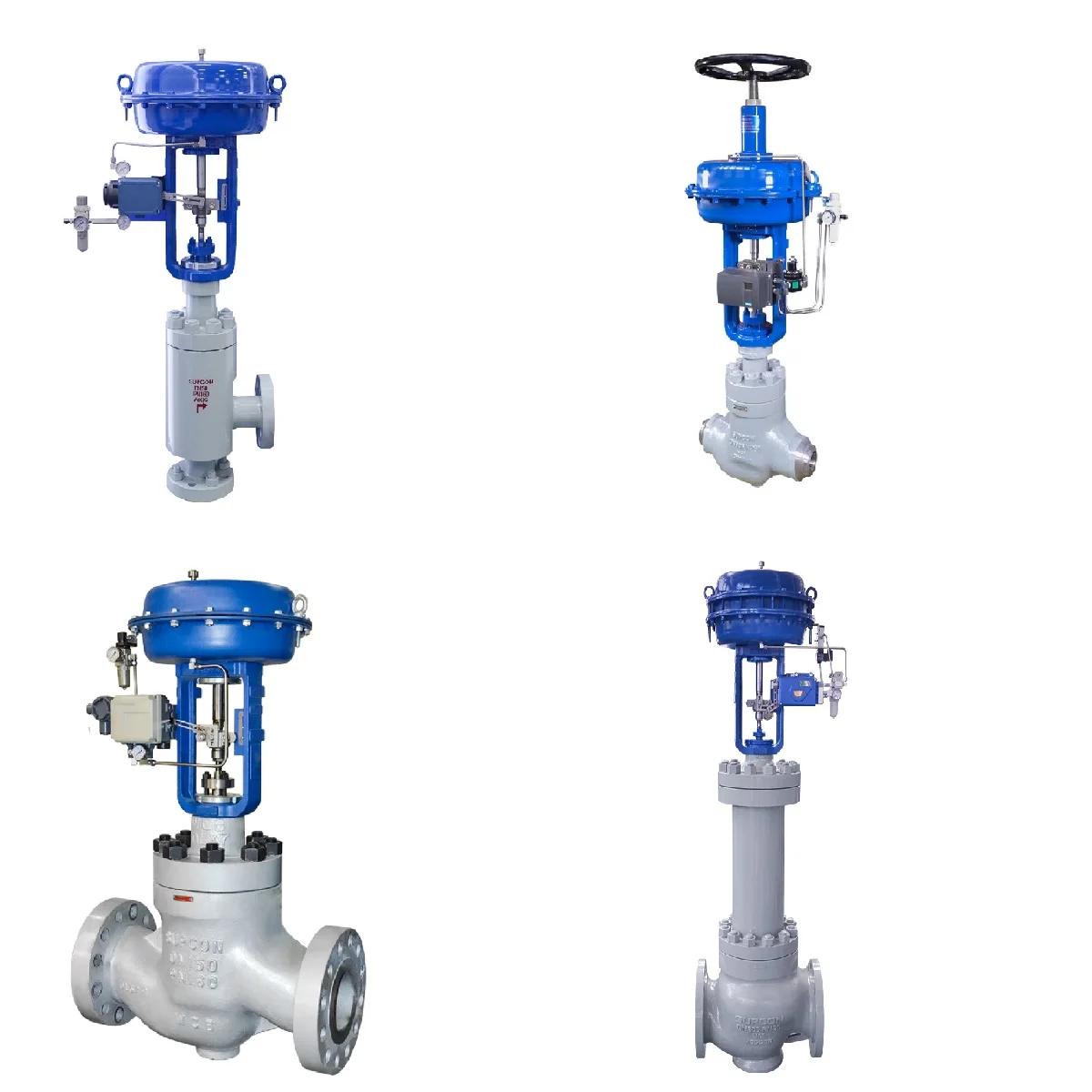 Chinese Pneumatic Actuator with Samson 3730 electric valve positioner for control valve