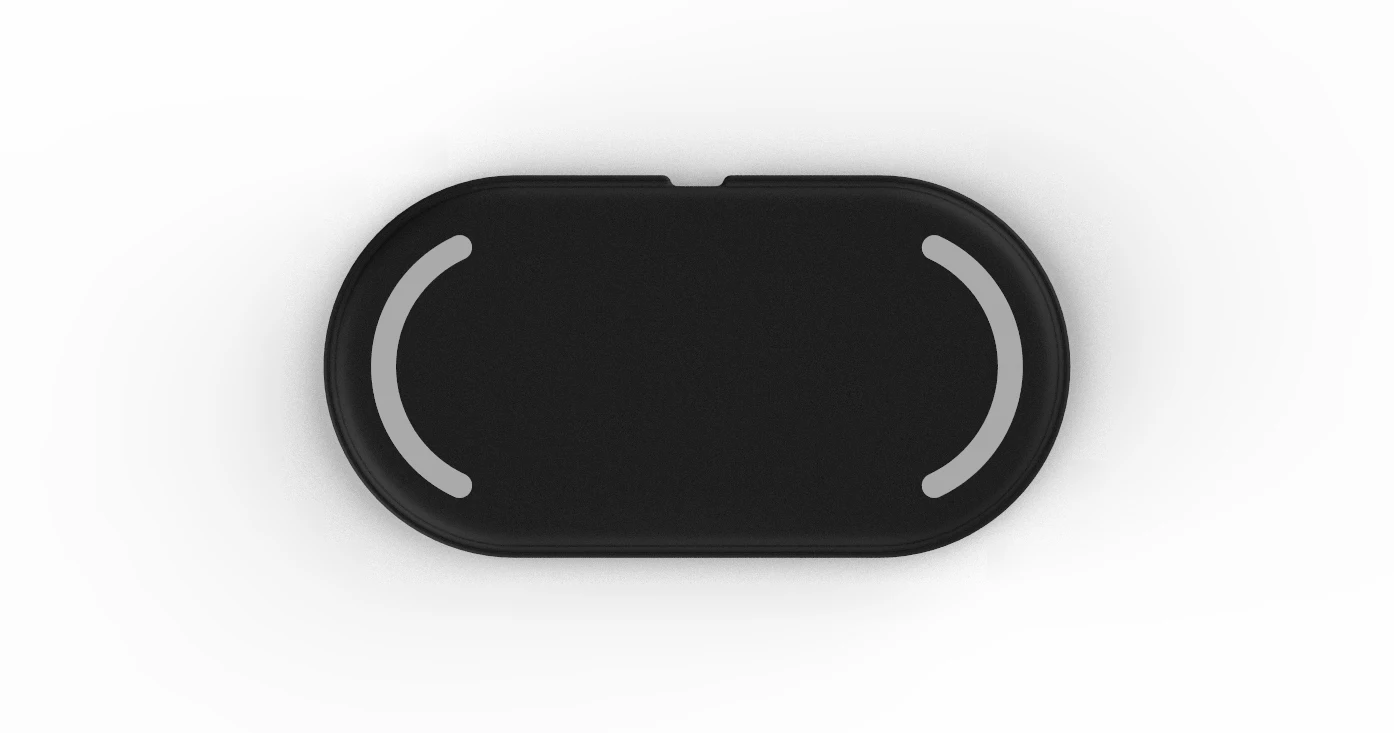 Горячая Распродажа 2021 года беспроводное зарядное устройство 10 Вт с двойным зарядным устройством для быстрой зарядки