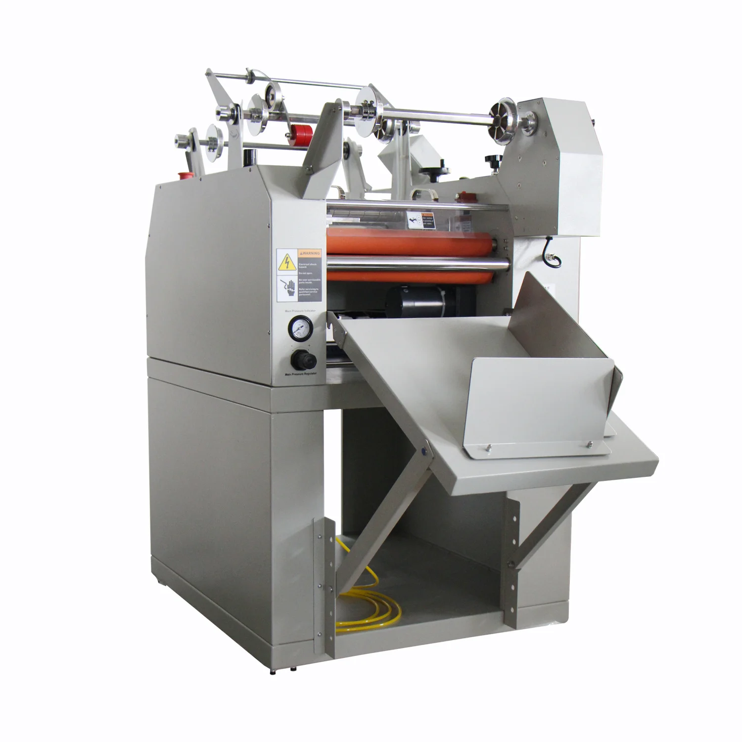 TX-380AF fully Automatic slitting, automatic paper feeding and laminating machine can be hot stamped