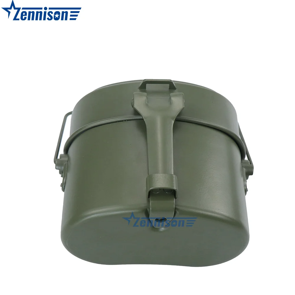 Zennison Hot Sale Aluminum Outdoor Hiking Kit German Type Mess Tin