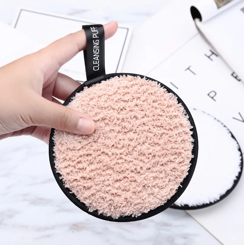 Private Label Eco Friendly Reusable Bamboo Microfibre Makeup Remover Pads