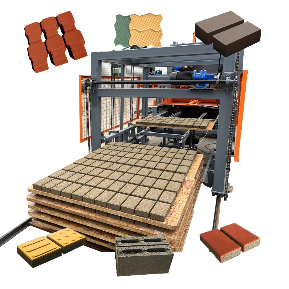 hydraulic block moulding machine Concrete Cement Brick Make Machinery hot sale in africa country