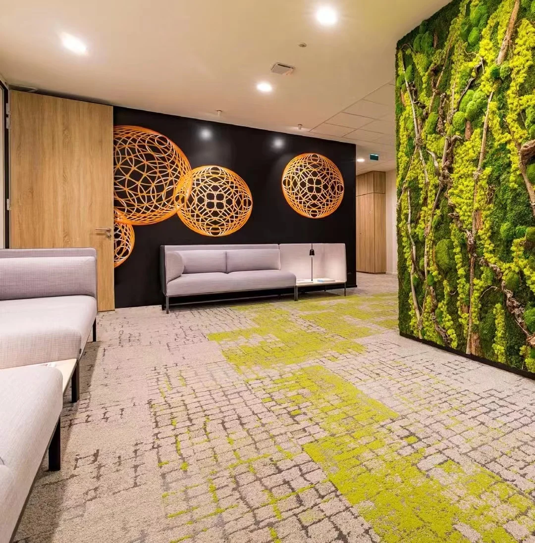 Modern and simple carpet for commercial home square carpet tiles