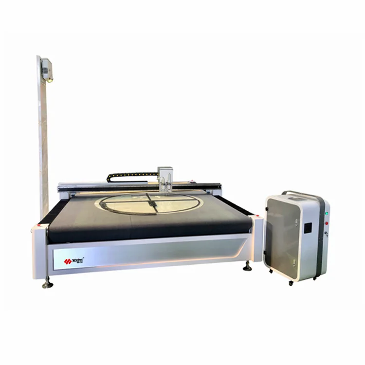 Weier 2025 Automatic CNC Car Mat Oscillating Tool Knife Cutter Carpet Cut Cutting Machine for PVC