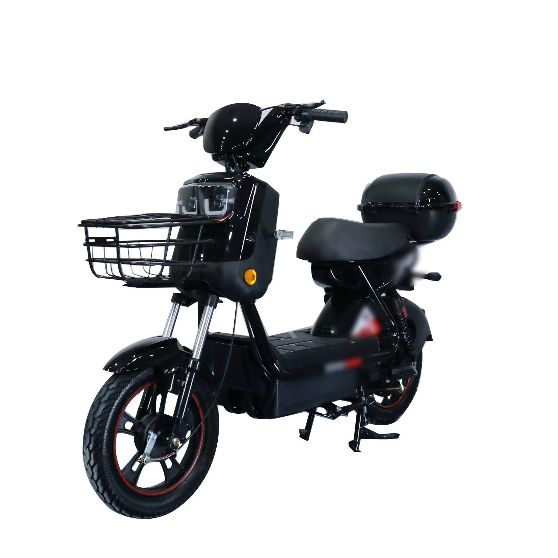 500W motor with trunk Electric two-wheeler with basket comfortable seat suitable for city riding