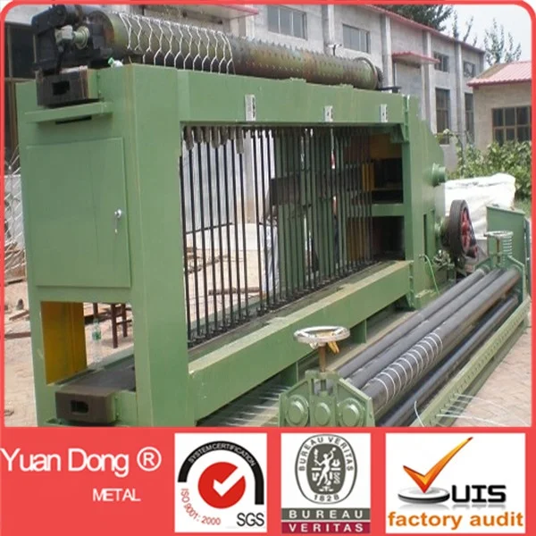 Width 4000mm woven Gabion mesh machine