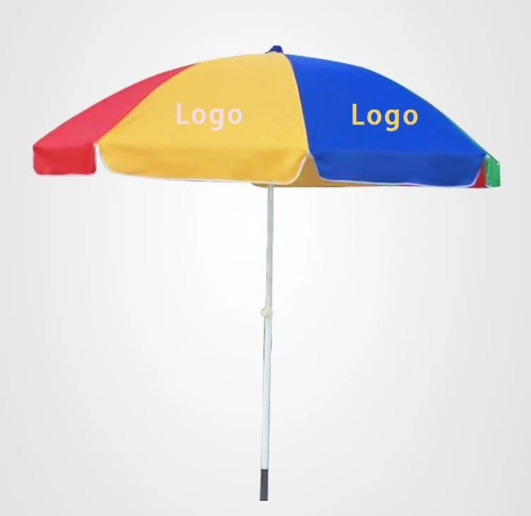 Promotion Wholesale Sunshade Beach Custom Sun Parasol Sea Umbrella