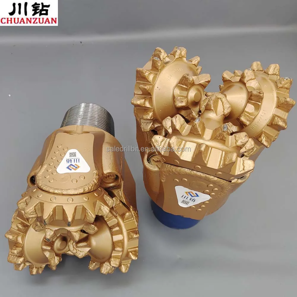 API standard high quality 12 1/4 inch IADC 127/217 milled tooth tricone bits for soft formation