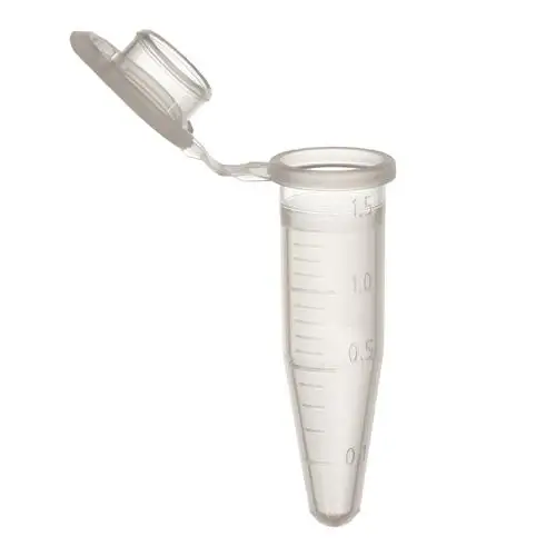 1.5ml falcon laboratory plastic graduated centrifuge test tube