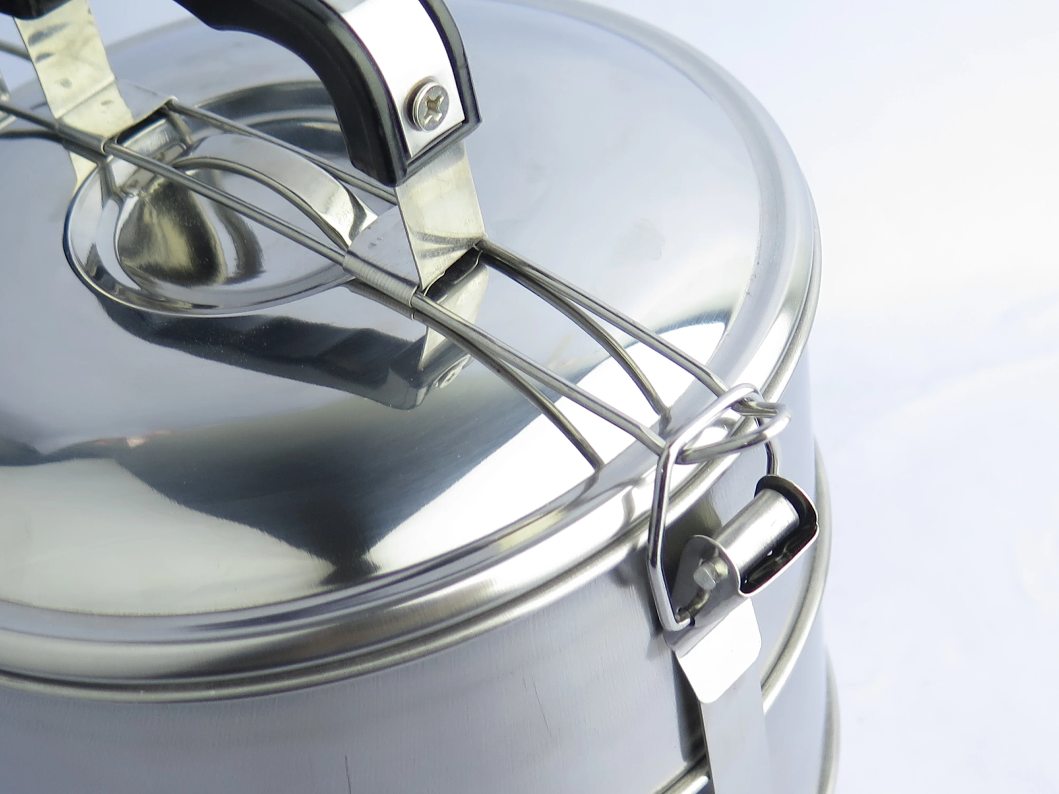 wholesale stainless steel multi layer indian tiffin 2 layers lunch box portable food carrier