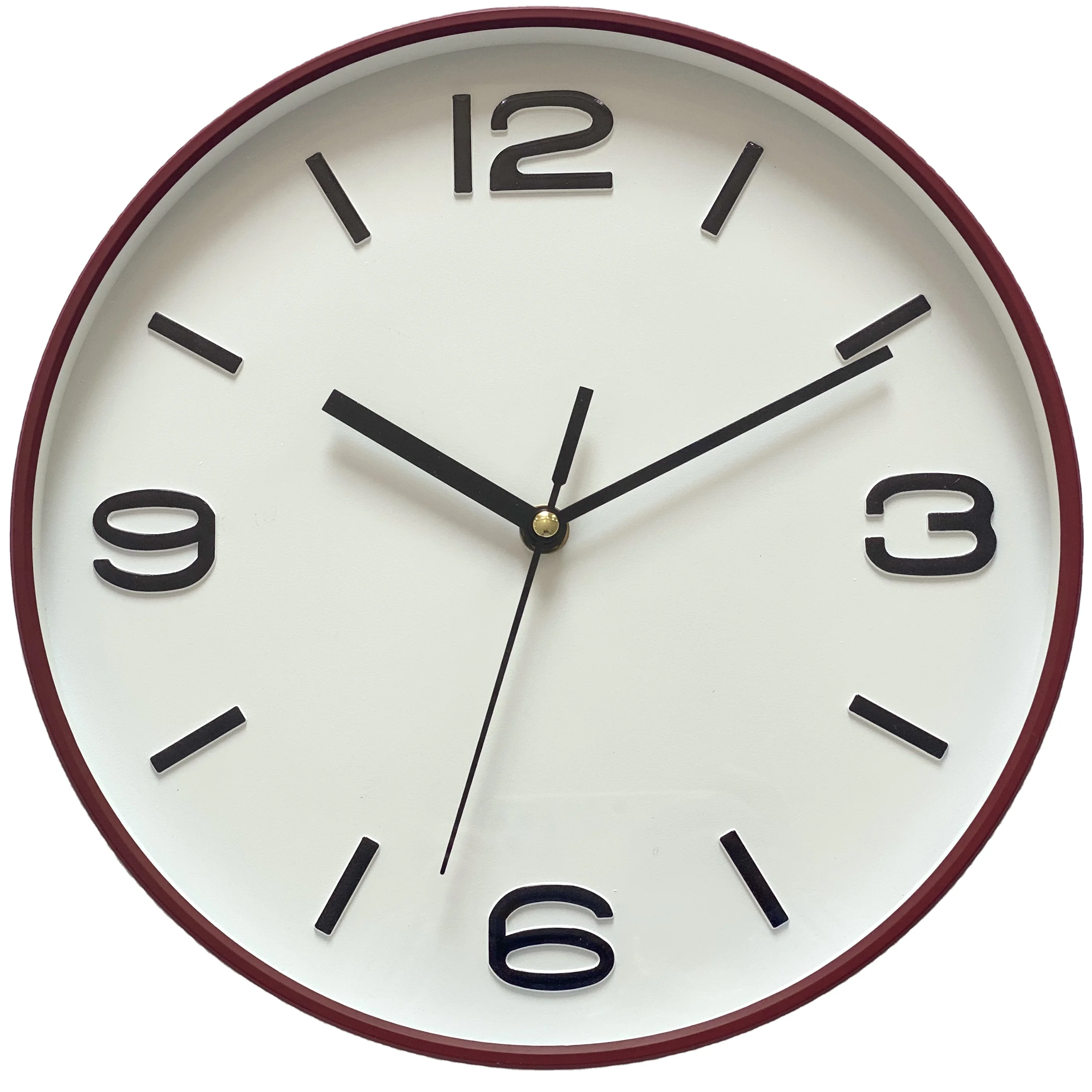 modern creative contracted Plastic cheap gift 24 Hour Time 4 Digit Battery Operated Led Wall Clock wall watch modern wall clock