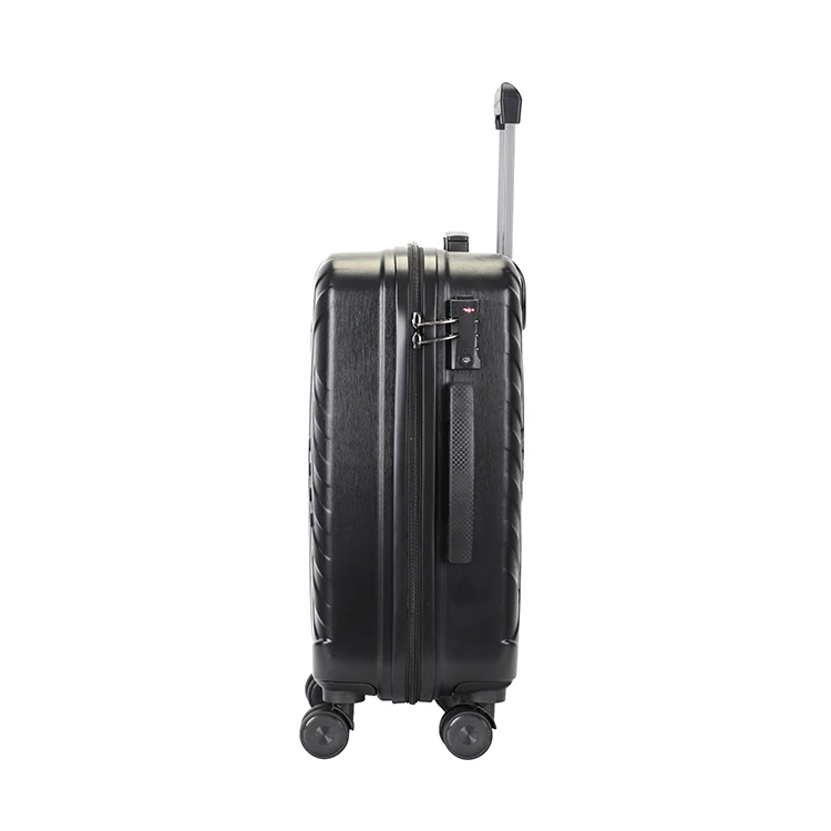China manufacturer make wholesale suitcase black easy trip square universal product ABS luggage