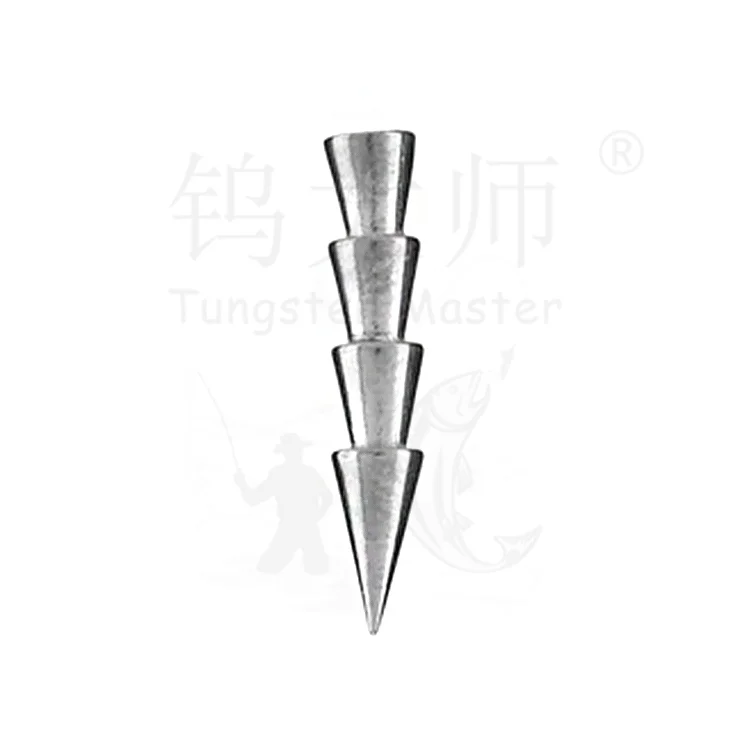 Custom manufacture OEM production tungsten material metal fishing accessories parts