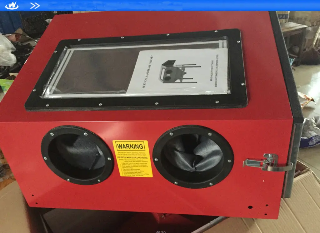 220L сухой тип машина по дробеструйной обработке шкаф