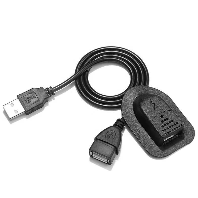 Backpack USB Shell Bag External USB2.0 Extended Data Charger Cable Set Kit Bag Parts Plastic Clutch GUA Handles Black