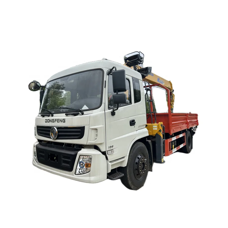 Dongfeng 4*2 Truck Mounted Crane Selling in Africa 5ton 8ton for Sale