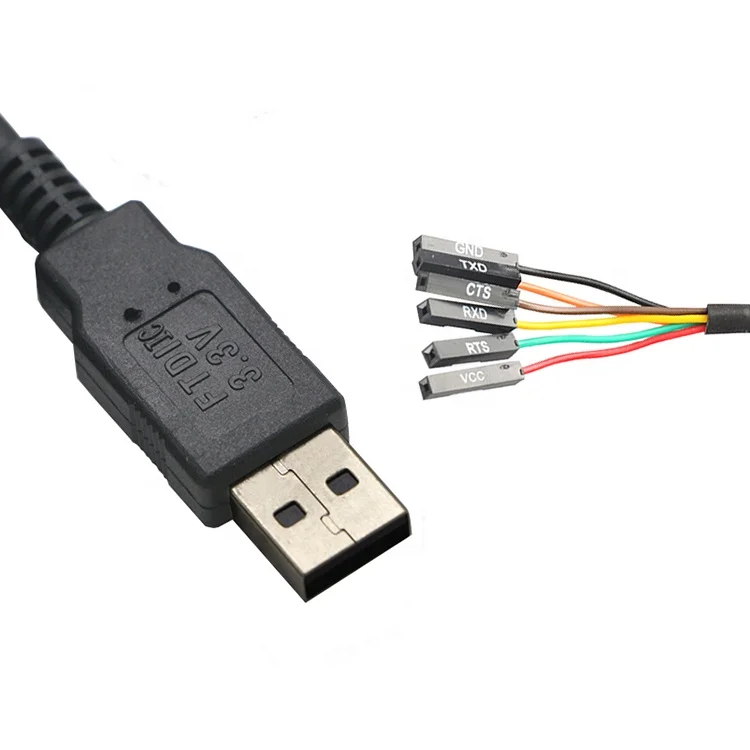 OEM 1 м Cp2102 Usb Rs232 к Uart Ttl кабельный модуль 4 Pin 4 P Se, кабель провод 4 Pin Ftdi чип с B Vcc Gnd