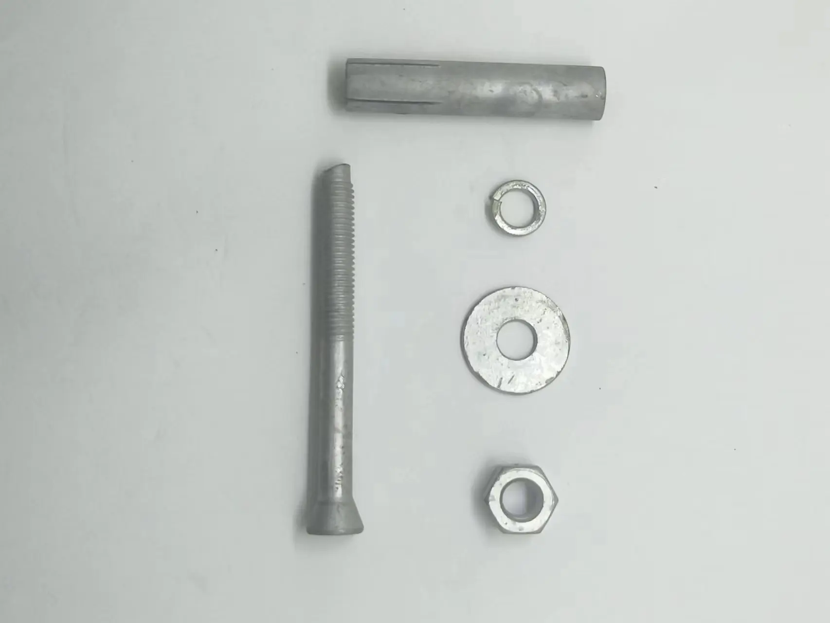 Factory wholesale Multiple specifications hot dip galvanizing Through Bolt Anchor for mechanical