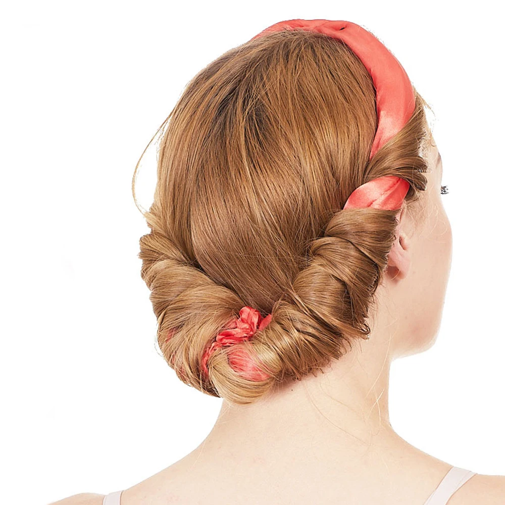 Pakcare Hot Selling Portable Heatless Curling Rod Headband Sleeping Hair Roller Wave No Heat Silk Hair Curler
