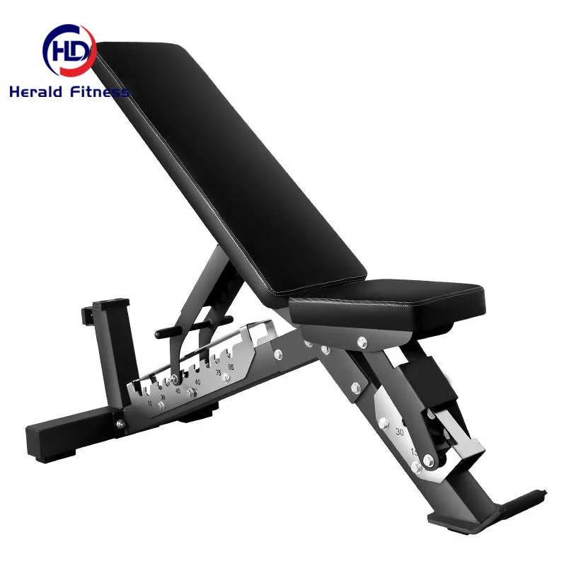 Advanced Type Commercial Sports Customized Gym Equipment Dezhou Fitness Adjustable Dumbbell Bench For Bodybuilding