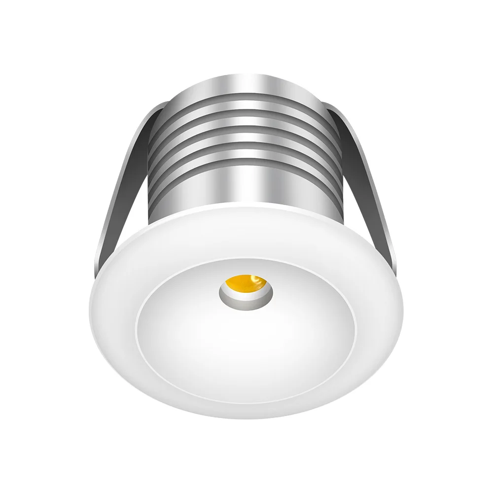 
LED Spotlight 12V 1W Recessed Mini LED Spot Light Small Ceiling Downlight Wall Spots 