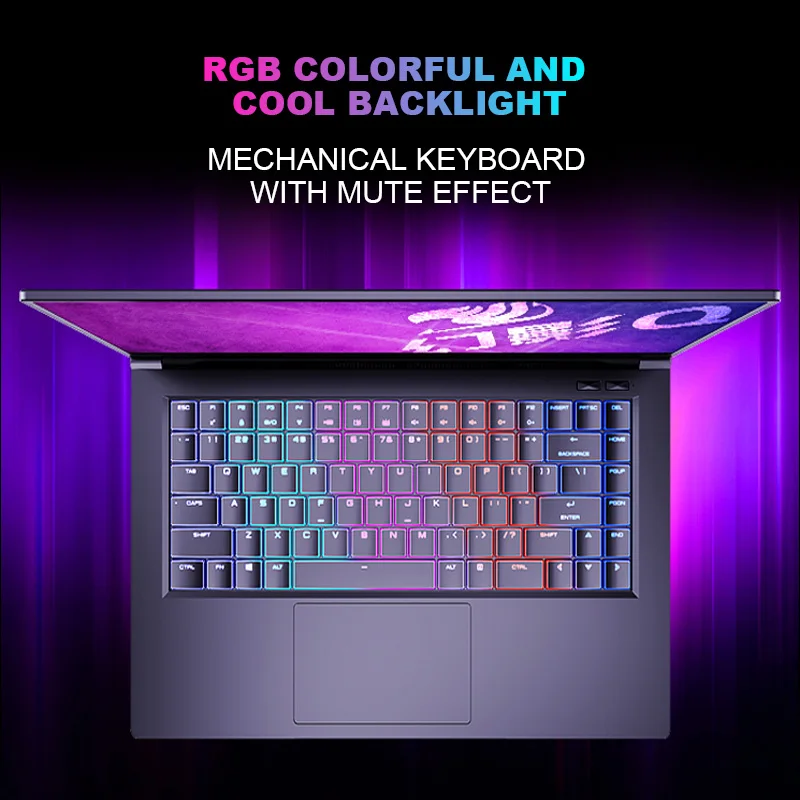 AIWO 1920*1080 FHD IPS i7 laptop 11th Generation Laptop RTX 3070 144Hz i7-10750H RTX 2060 16G 512G Gaming Computer Notebooks