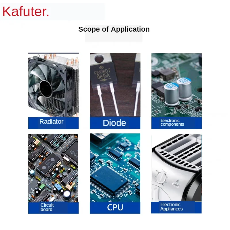 Kafuter K-5202 Серебряная термальная прозрачная проводящая краска