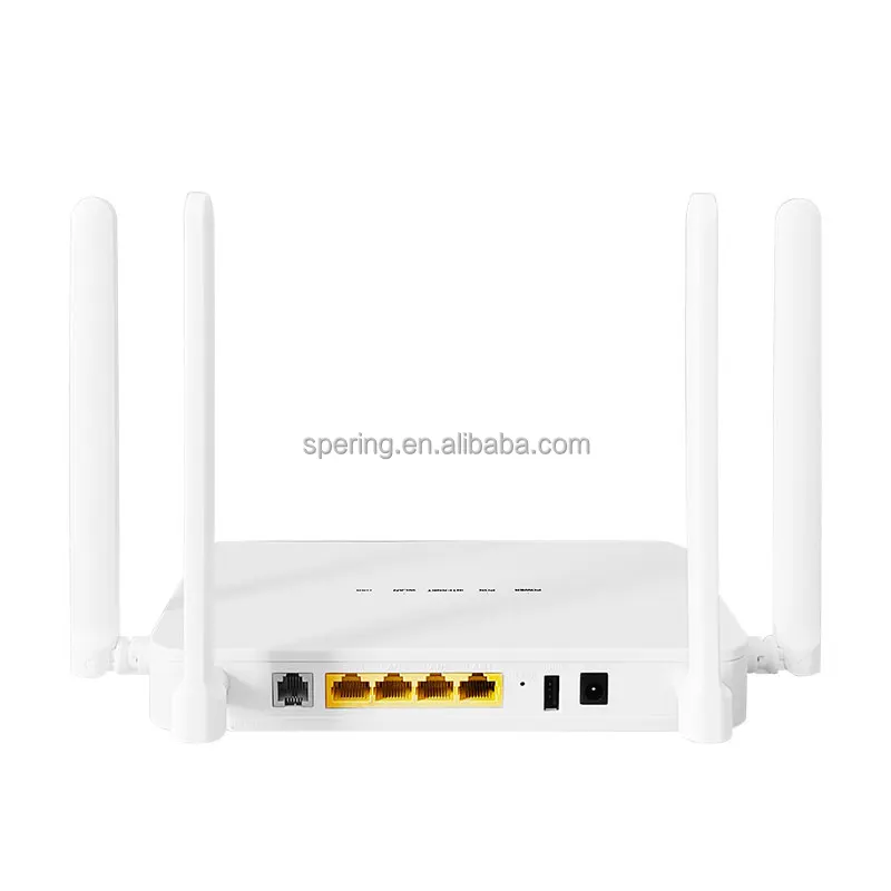 Двухдиапазонный Wi-Fi маршрутизатор XPON ONT TG81D4TX 5DB 4GE Fiberhome pppoe 4ssid ftth ONU HG6145D1 волоконно-оптическое оборудование HG6821M HG6821T-U