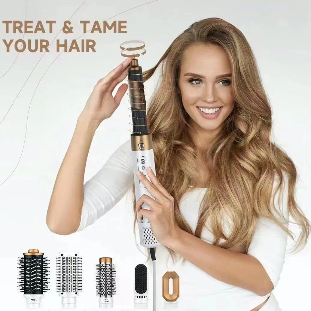 4 in 1 hair styling kit hair Dryer & Volumizing, Hot hair dryer curler