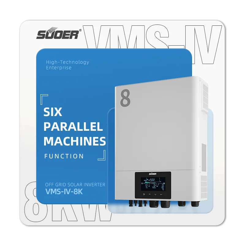 Home use off grid 8kW 8kVA MPPT hybrid solar inverter for Southeast Asia