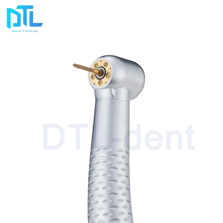 Factory price 5 led dental shadowless handpiece 2/4 holes push button dental high speed air turbine handpiece