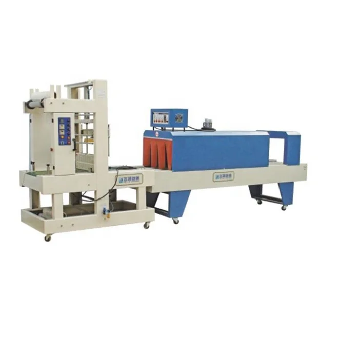 Customized 6  and 12 pcs cola bottle Carton wrapping Shrinking machine milk juice bottle package machine