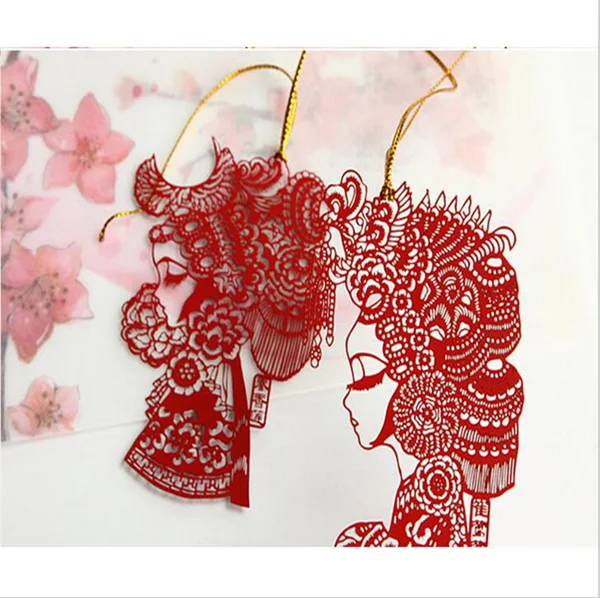 chinese style cartoon character bookmark personalized design logo metal 3D metal character bookmark