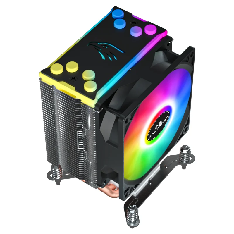 SNOWMAN Fast Shipping  In Stock  90mm CPU Cooling Fan with Cover Cooler CPU For CPU Cooling