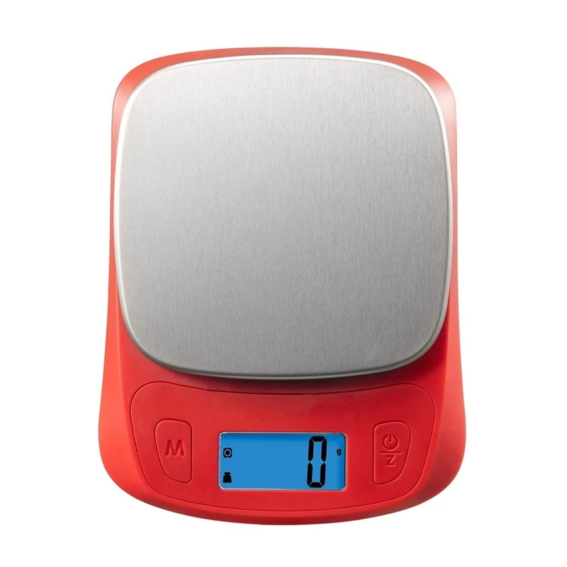 Hot Selling Good Quality Wholesale Weighing Scale 5kg 11lb Stainless Steel Electronics Digital Food Kitchen Scale