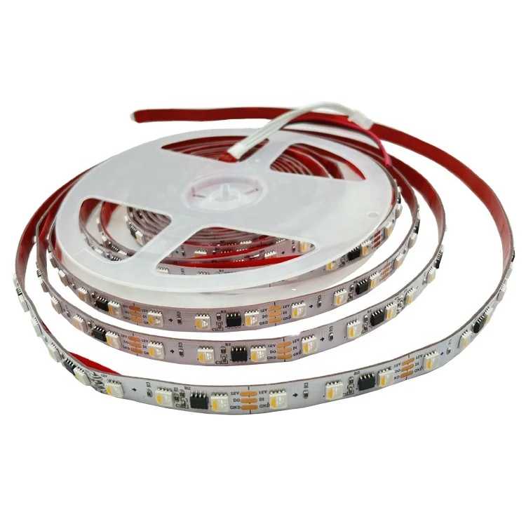 DC12V 5050 Rgbw Full Multi Color Led Light Strip Spi Rgbw Control Led Light Strip Ws2811 Rgbw Digital Led Light Strip