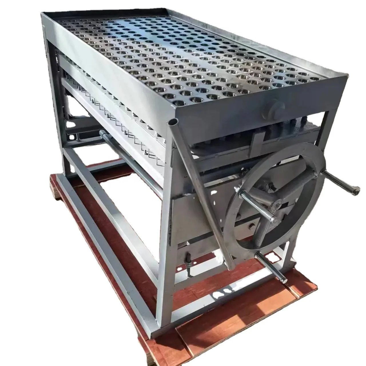 Small semi automatic manual fluted church candle molds candle making machine