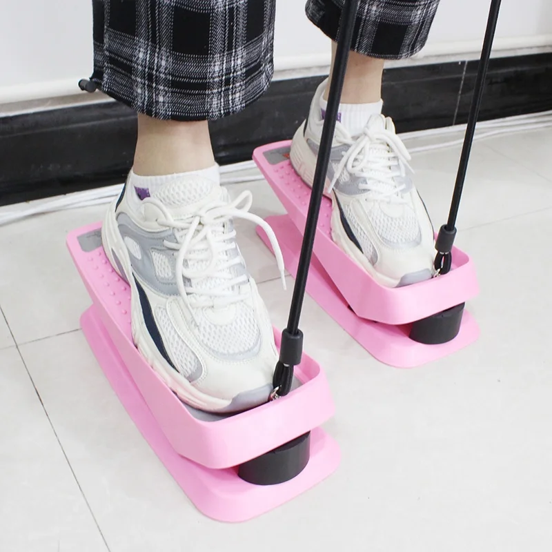 Fitness Equipment Exercise Machine Fitness Stepper Home Office Portable Gym Mini Stepper Non-Slip Pedals Twist Stepper Climber