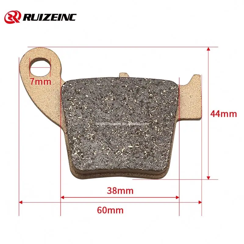 Electric Car Disc Motorcycle Shoe Front And Rear Double Cylinder Universal Rubber Block Brake Pad