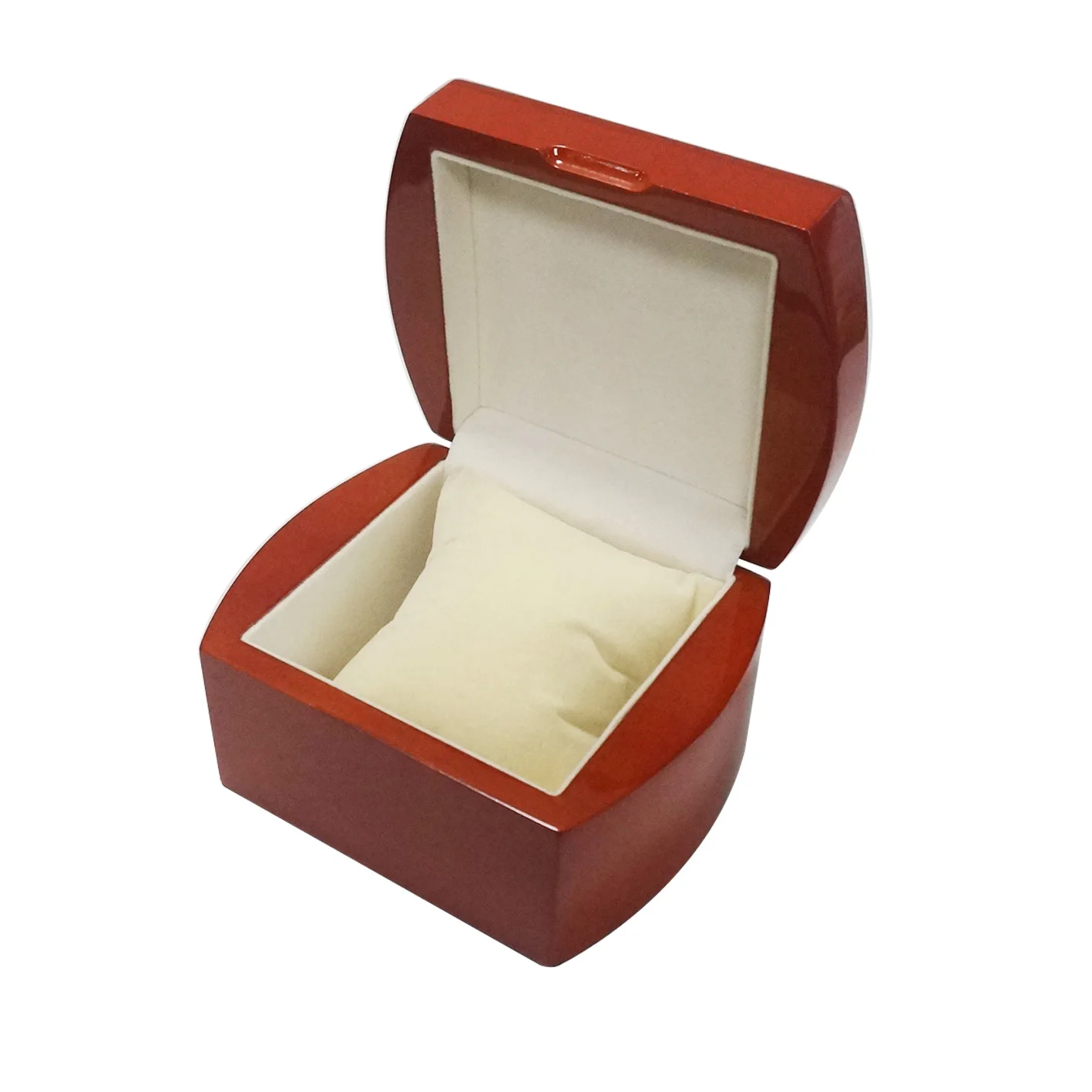 New arrival pantone color accept piano lacquer watch box wooden watch gift display storage boxes with pillow