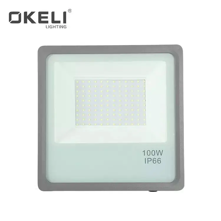 OKELI ultra-thin brightness 30 50 100 150 200w led flood light for sports fields