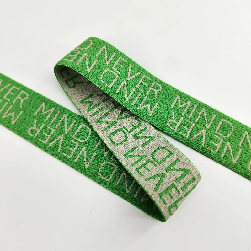 Free sample manufacturer custom woven logo webbing 25mm jacquard webbing