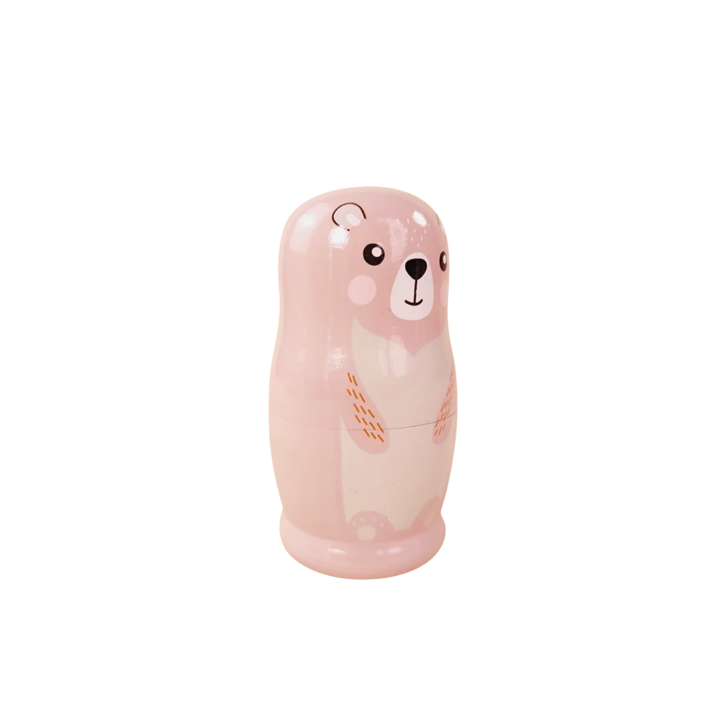 Wholesales New Custom Russian Doll Matryoshka Promotion Gif Toy Traditional Hand Painted Doll Fantasy Wood Unisex Inflatable