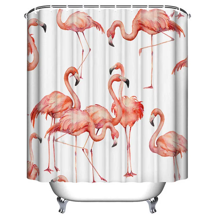 Wholesale Bathroom  Digital Print Children Cute Cartoon  Shower Curtain